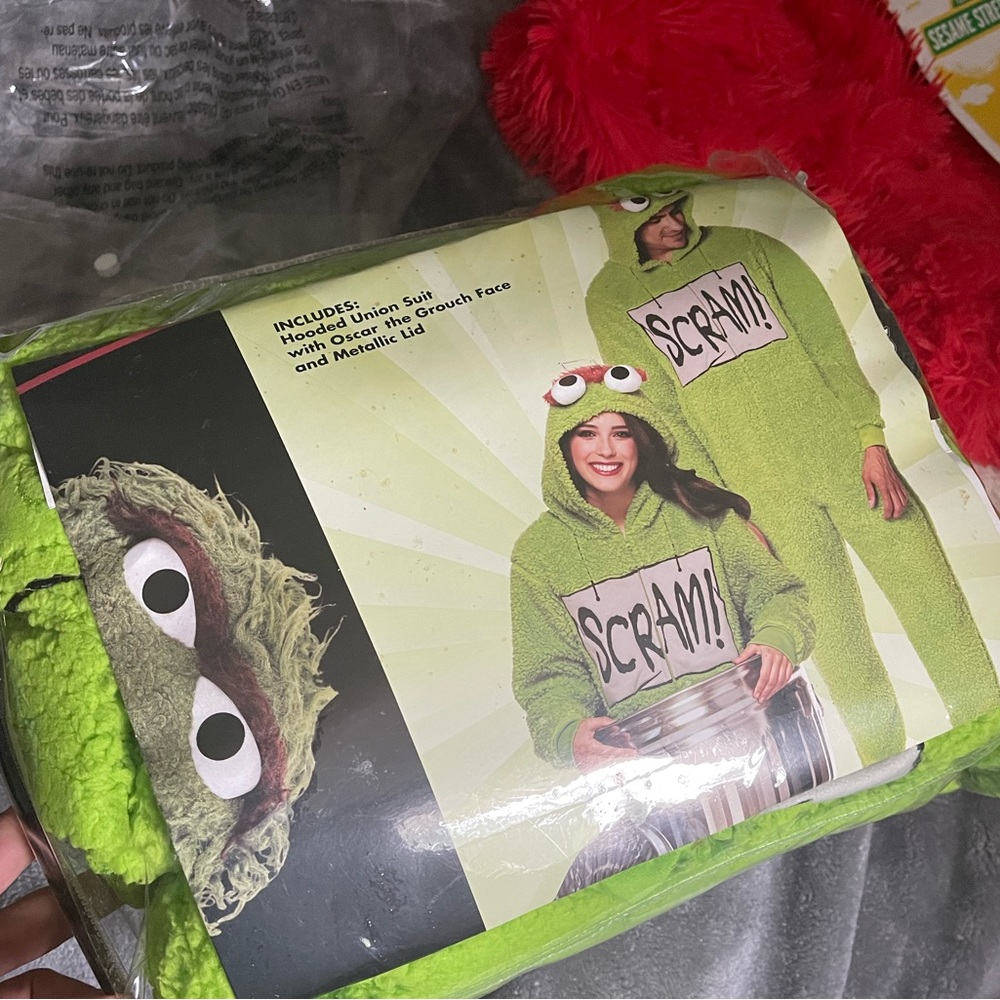 Oscar the grouch size XL mens